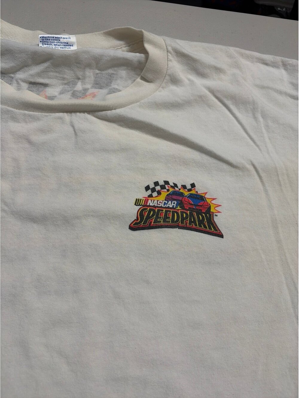 Vintage NASCAR SpeedPark Myrtle Beach T-Shirt XXL All Sport Events Racing